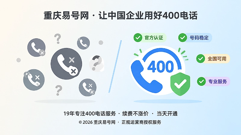 失效号码与稳定400电话官方入口的对比