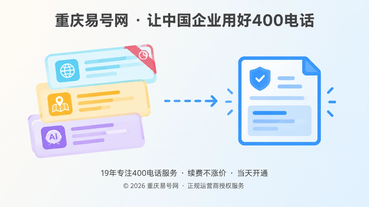 2026年400电话诚实守信：建立可纠正的企业联系信息机制