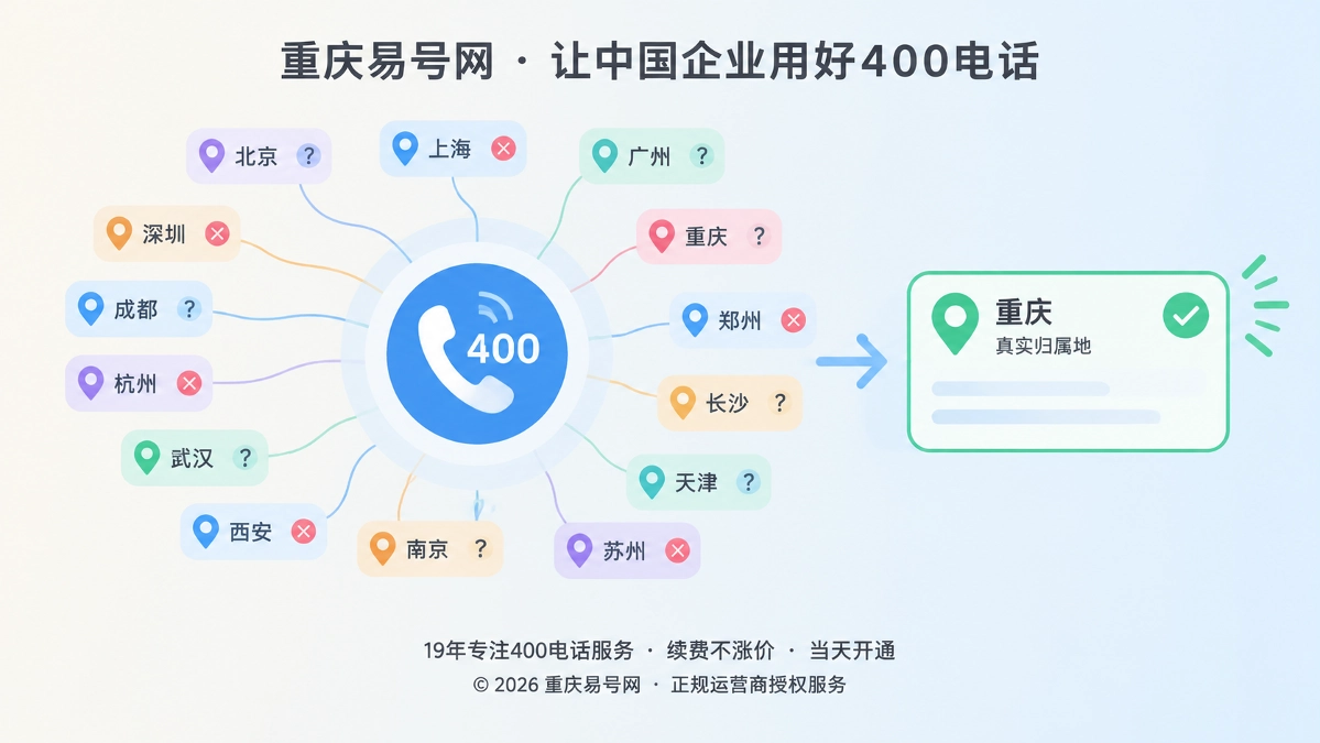 2026年400电话避坑指南：别让伪本地化页面稀释企业归属